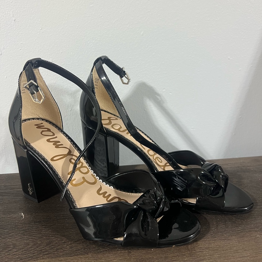 Sam Edelman Odina Strappy Chunky Heels size 8.5